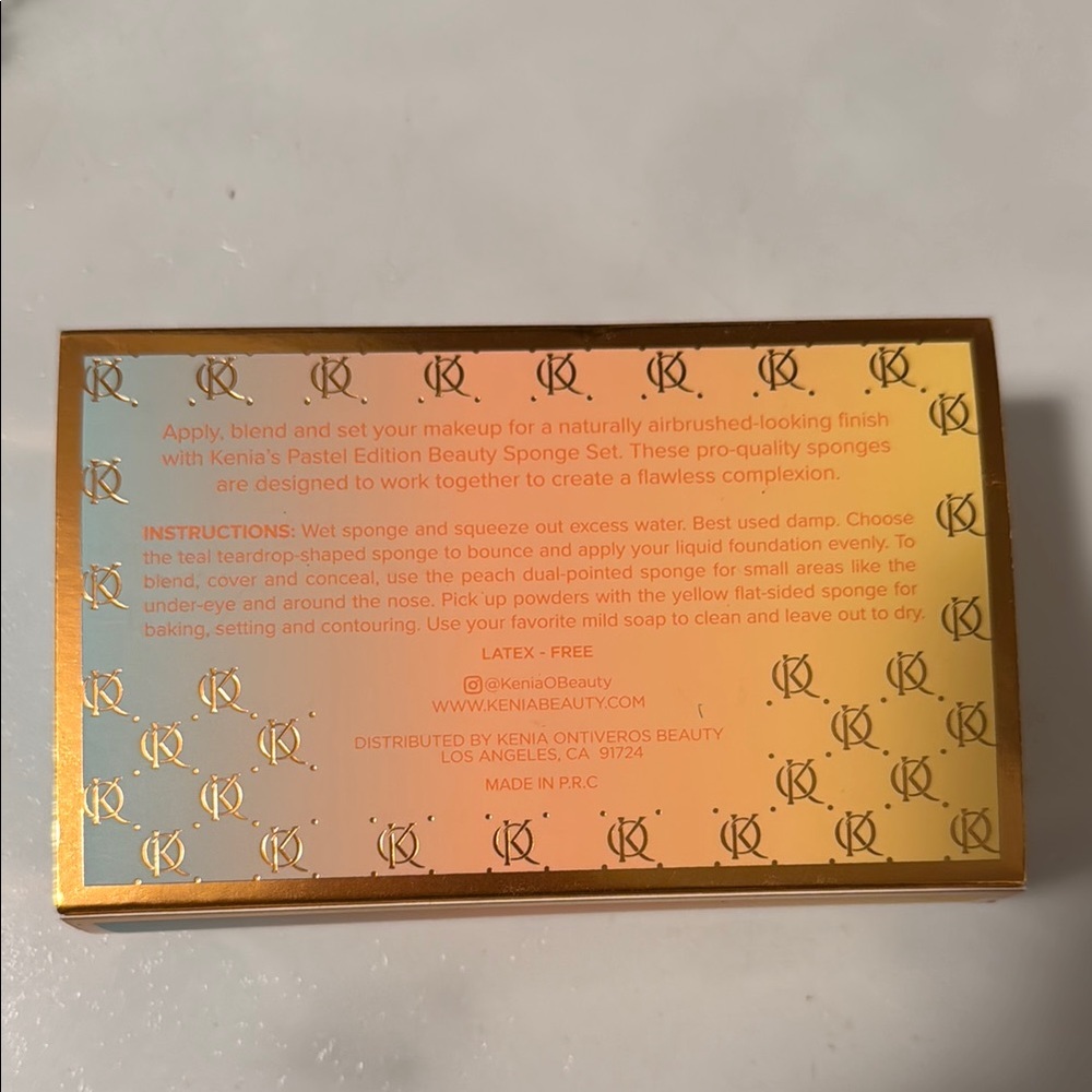 Kenia Ontiveros Beauty Sponge Set - Pastel Edition - Picture 2 of 2